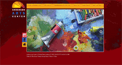 Desktop Screenshot of andersonarts.org